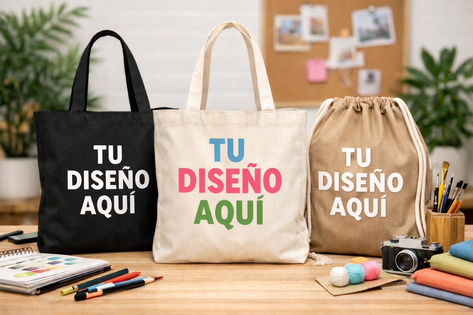 Bolsas personalizadas tote bag y mochilas con logo de empresa