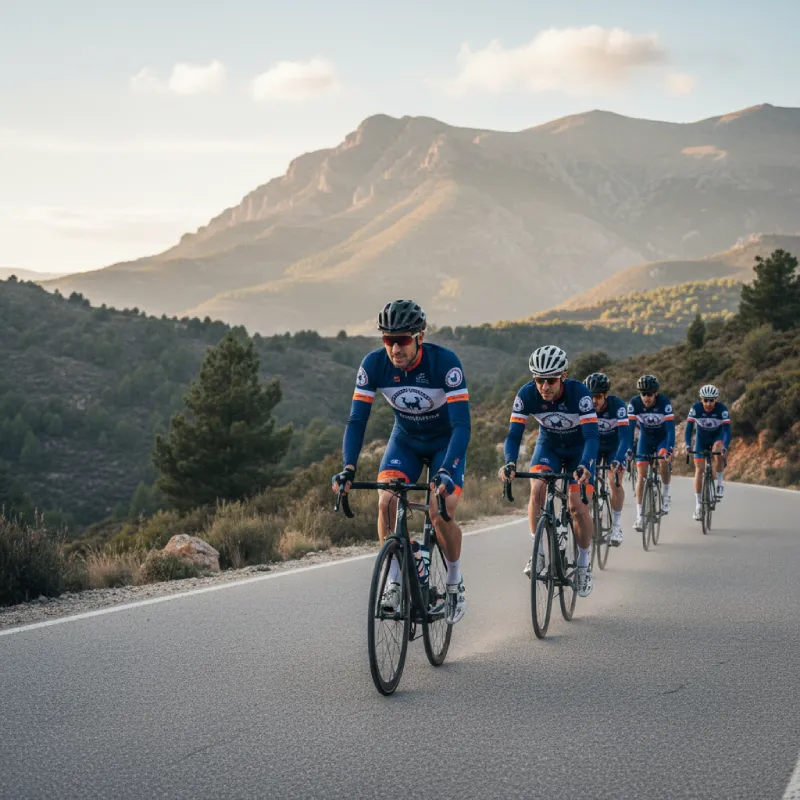 Camisetas ciclismo y senderismo personalizadas para club y rutas