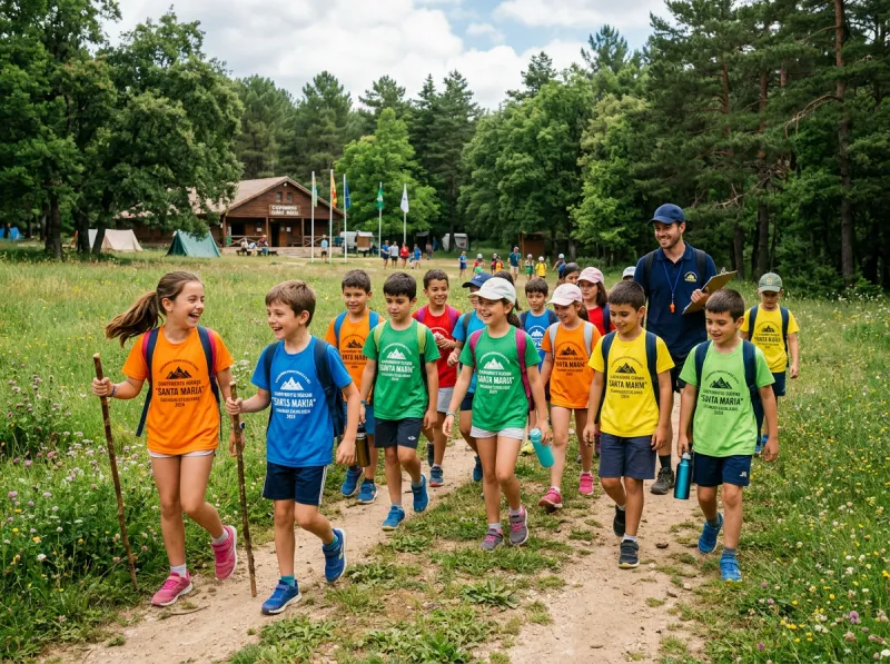Camisetas colonias y campamento colegio personalizadas para alumnos