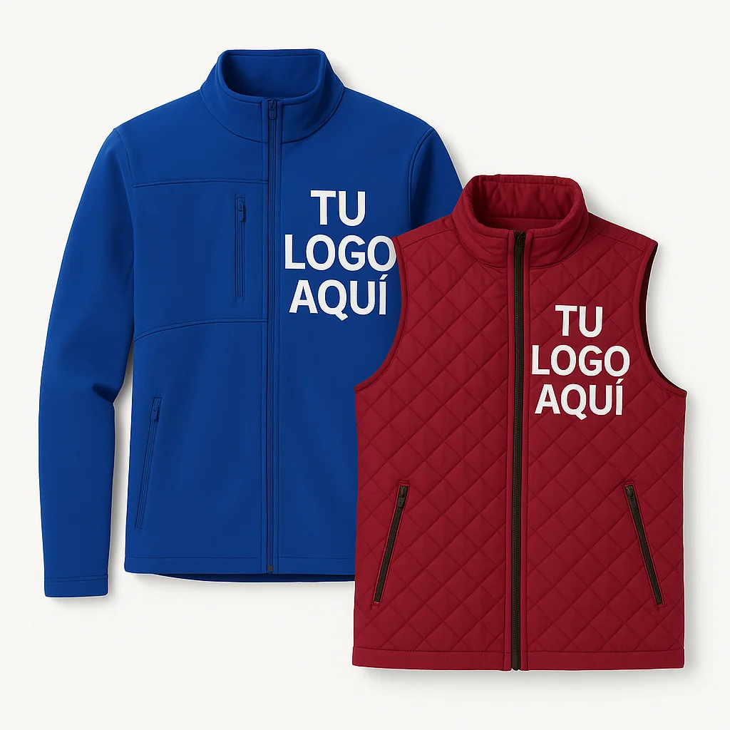 Chalecos y chaquetas personalizados con logo para empresas — La Imprenta de las Camisetas Madrid