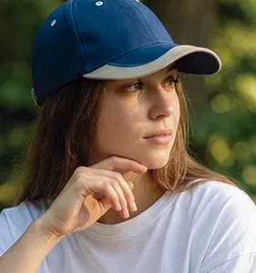 Gorra 6 Paneles Bicolor Personalizada - Bordado profesional La Imprenta de las Camisetas