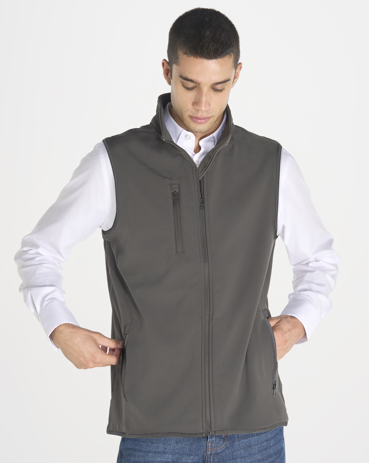 Chaleco Softshell Personalizado con Logo Chaleco Softshell Personalizado con Logo