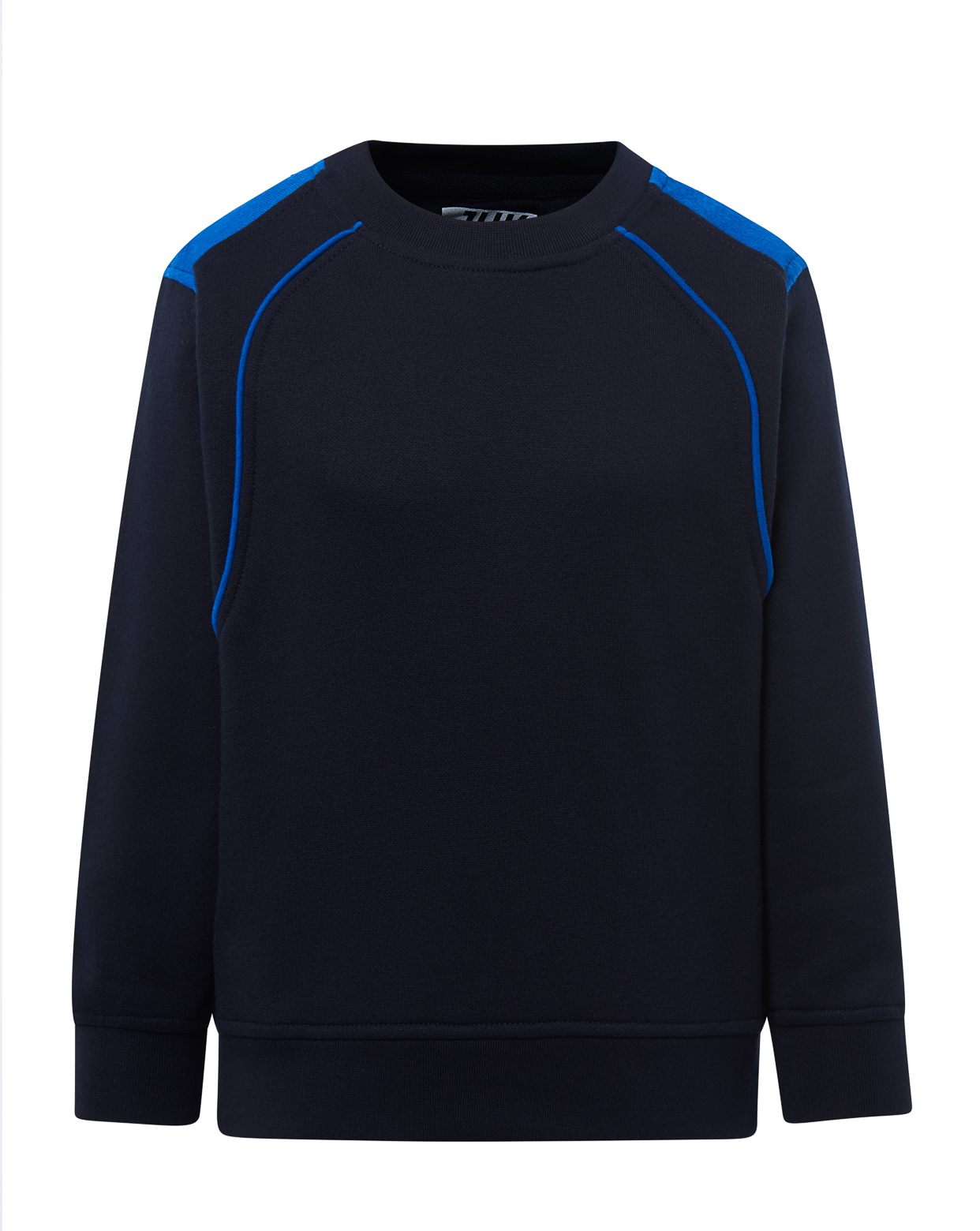 Sudadera Bicolor Cuello Redondo Personalizada Sudadera Bicolor Cuello Redondo Personalizada