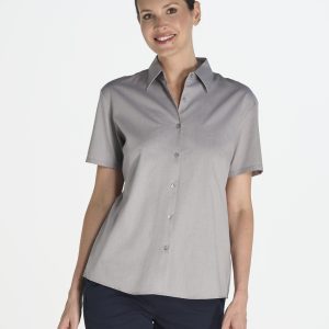 Camisa Oxford Manga Corta Mujer Personalizada