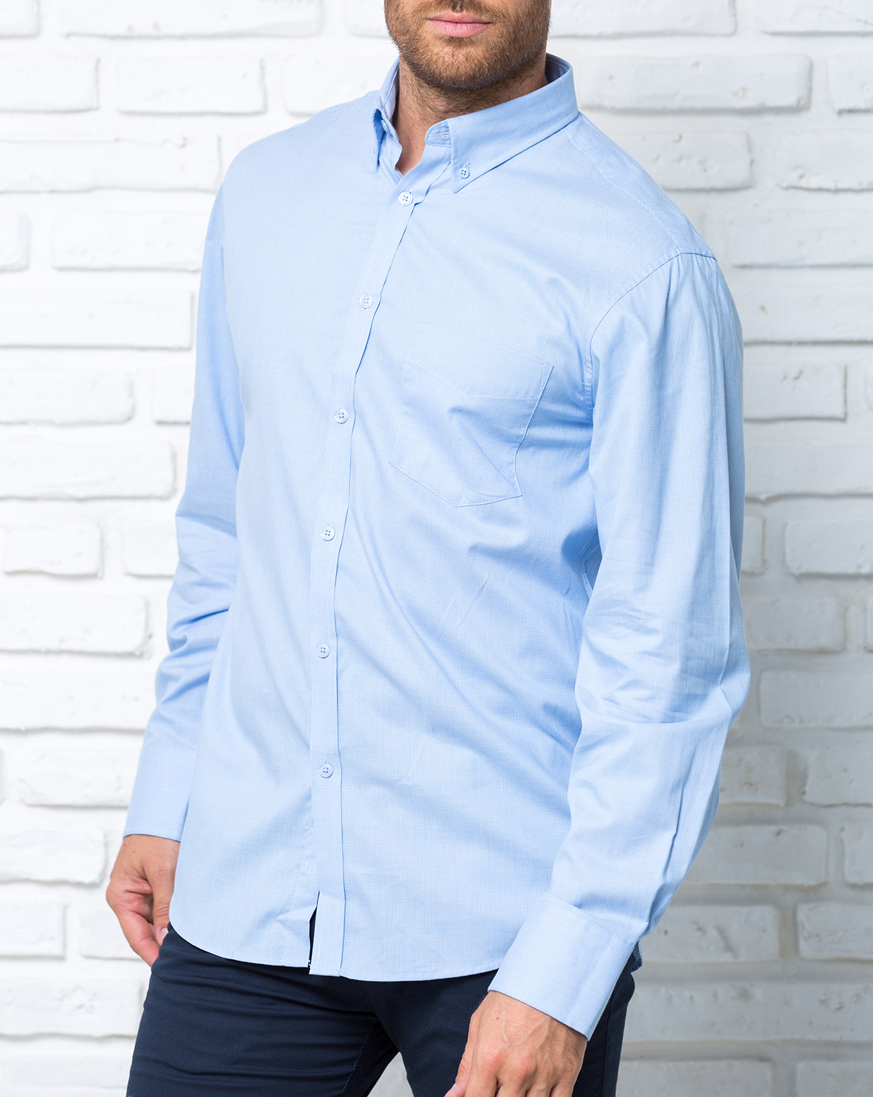 Camisa Rayas Personalizada con Logo Camisa Rayas Personalizada con Logo