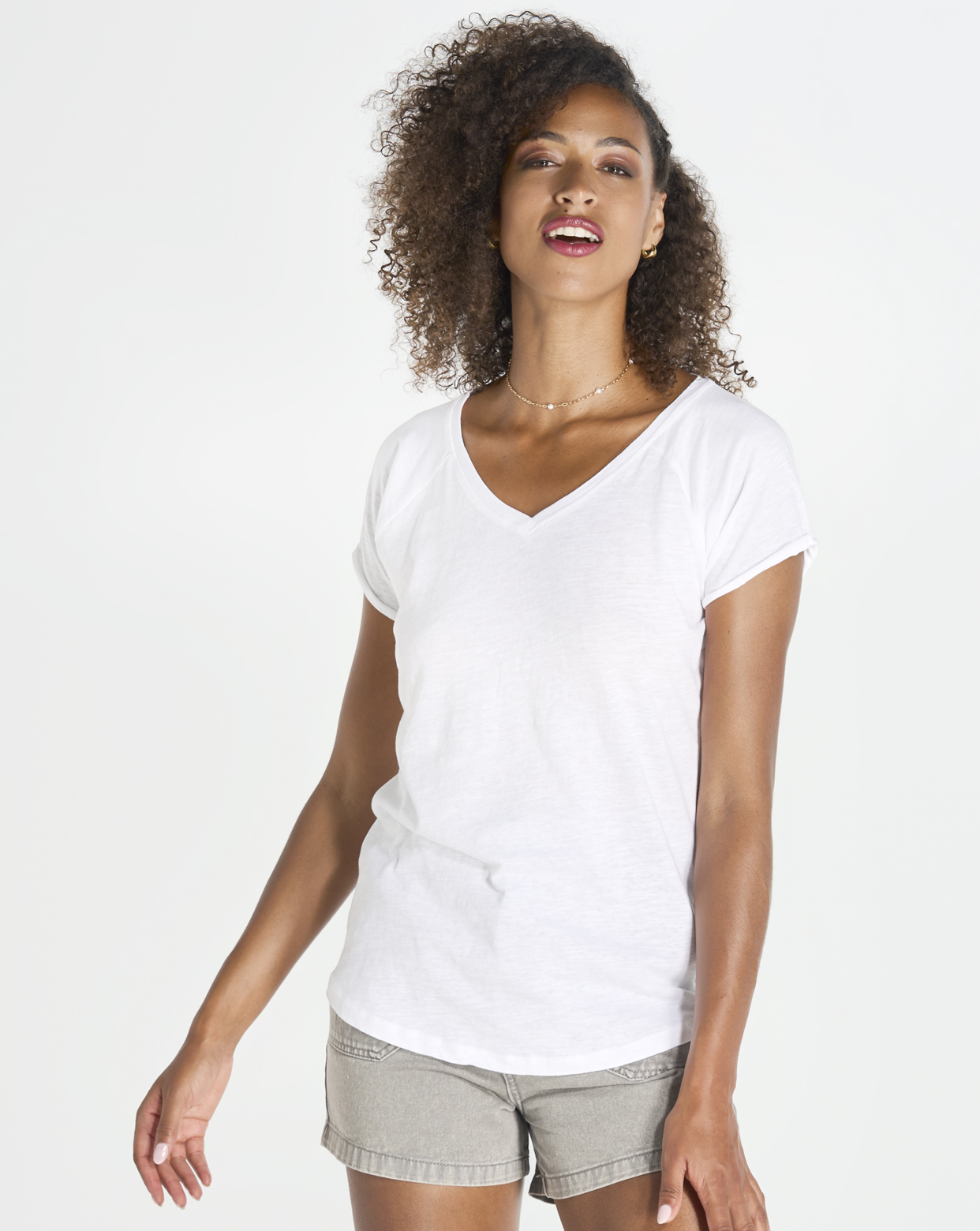 Camiseta Slim Fit Mujer Personalizada Camiseta Slim Fit Mujer Personalizada