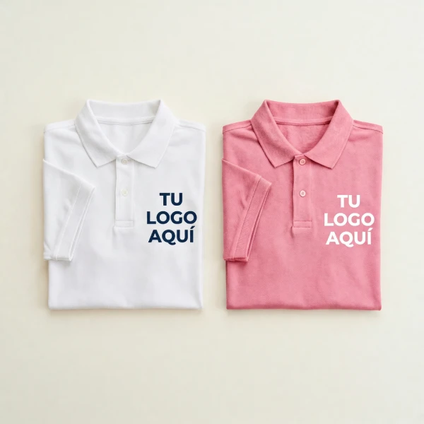 Polos corporativos con logo