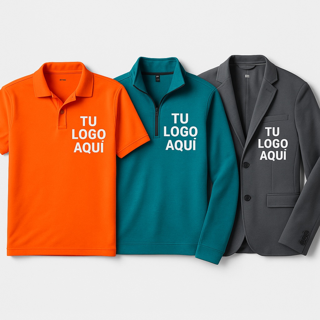 Polos personalizados y ropa de negocios con logo para empresas — La Imprenta de las Camisetas