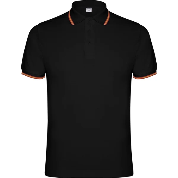 Polo Bandera de España Personalizado – Cuello y Mangas con la Bandera (NATION)