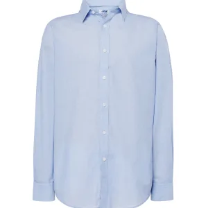 Camisa de Vestir Lisa para Hombre