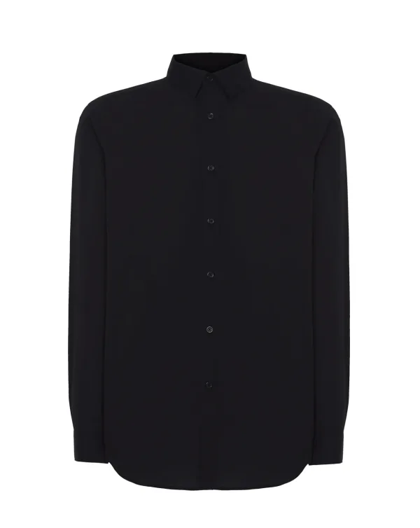 Camisa de Uniforme Lisa para Hombre