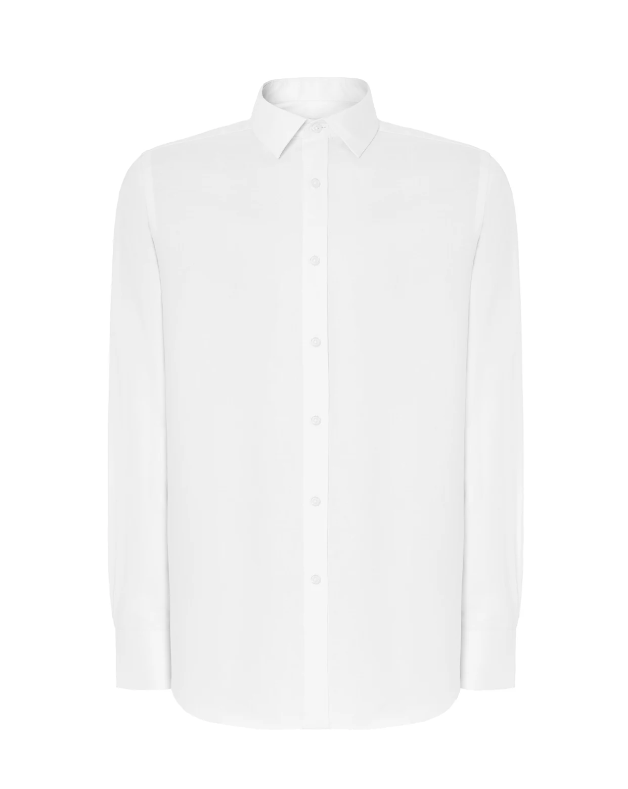Camisa de Uniforme Lisa para Hombre