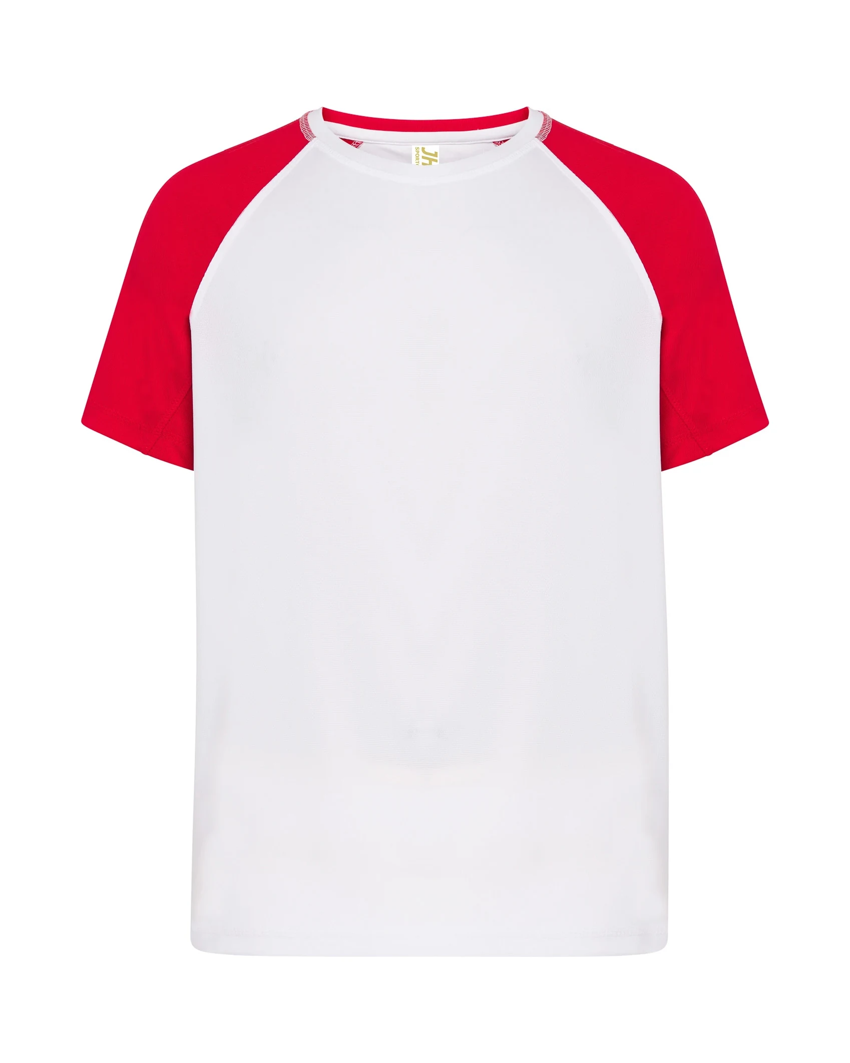 Camiseta deportiva personalizada bicolor
