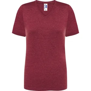 Camiseta personalizada de mujer cuello pico