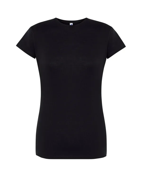 Camiseta personalizada de mujer premium algodón